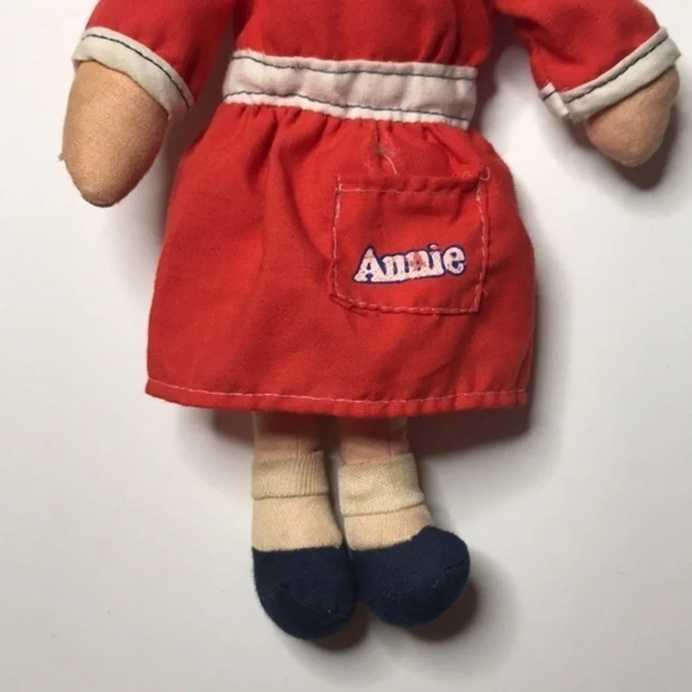 Little Orphan‎ Annie Doll With Pocket On Red Dress Knickerbocker 9